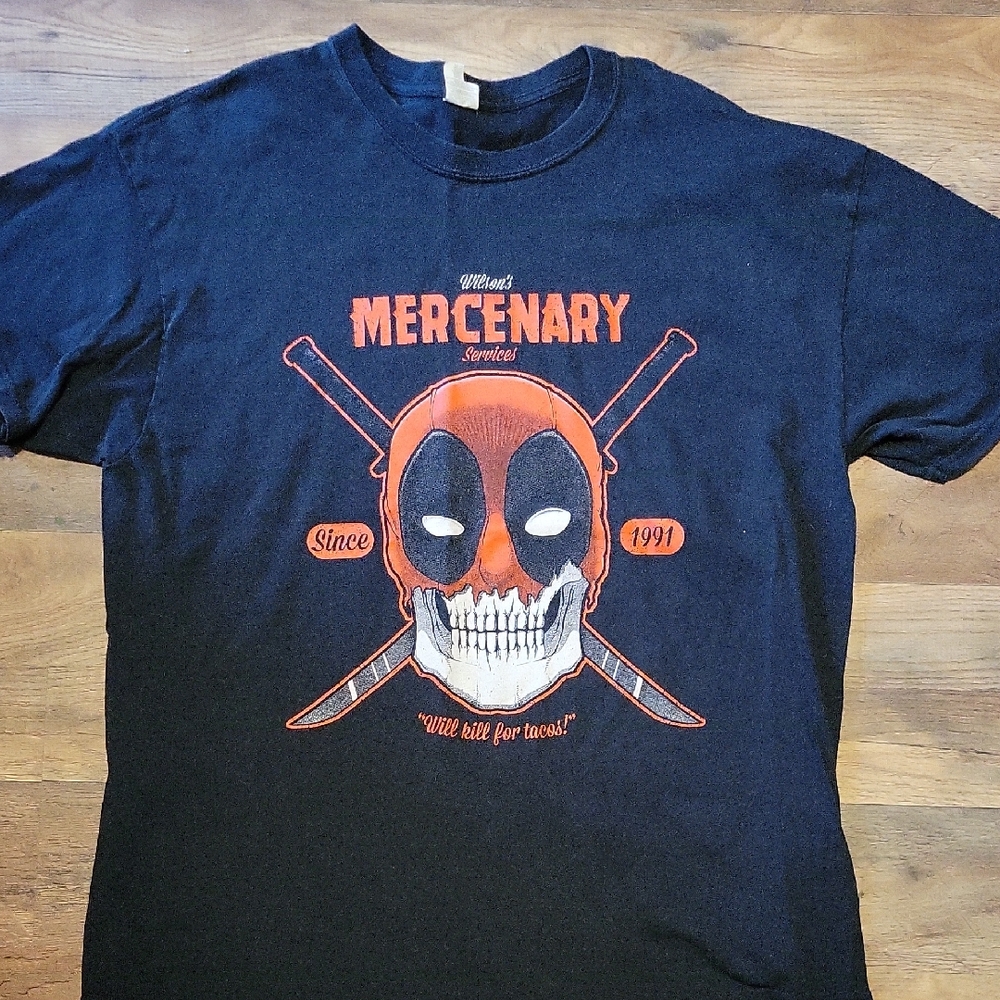 Deadpool Skull Tshirt